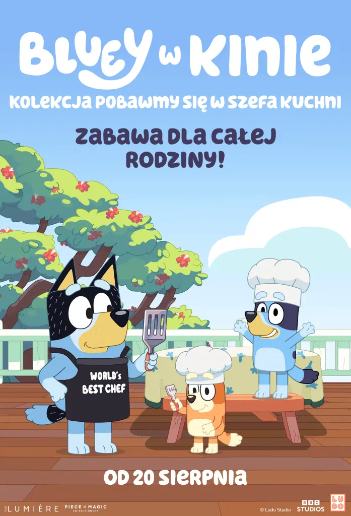 Bluey w kinie: Kolekcja Pobawmy się w szefa kuchni