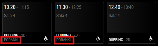 Poranki w Multikino