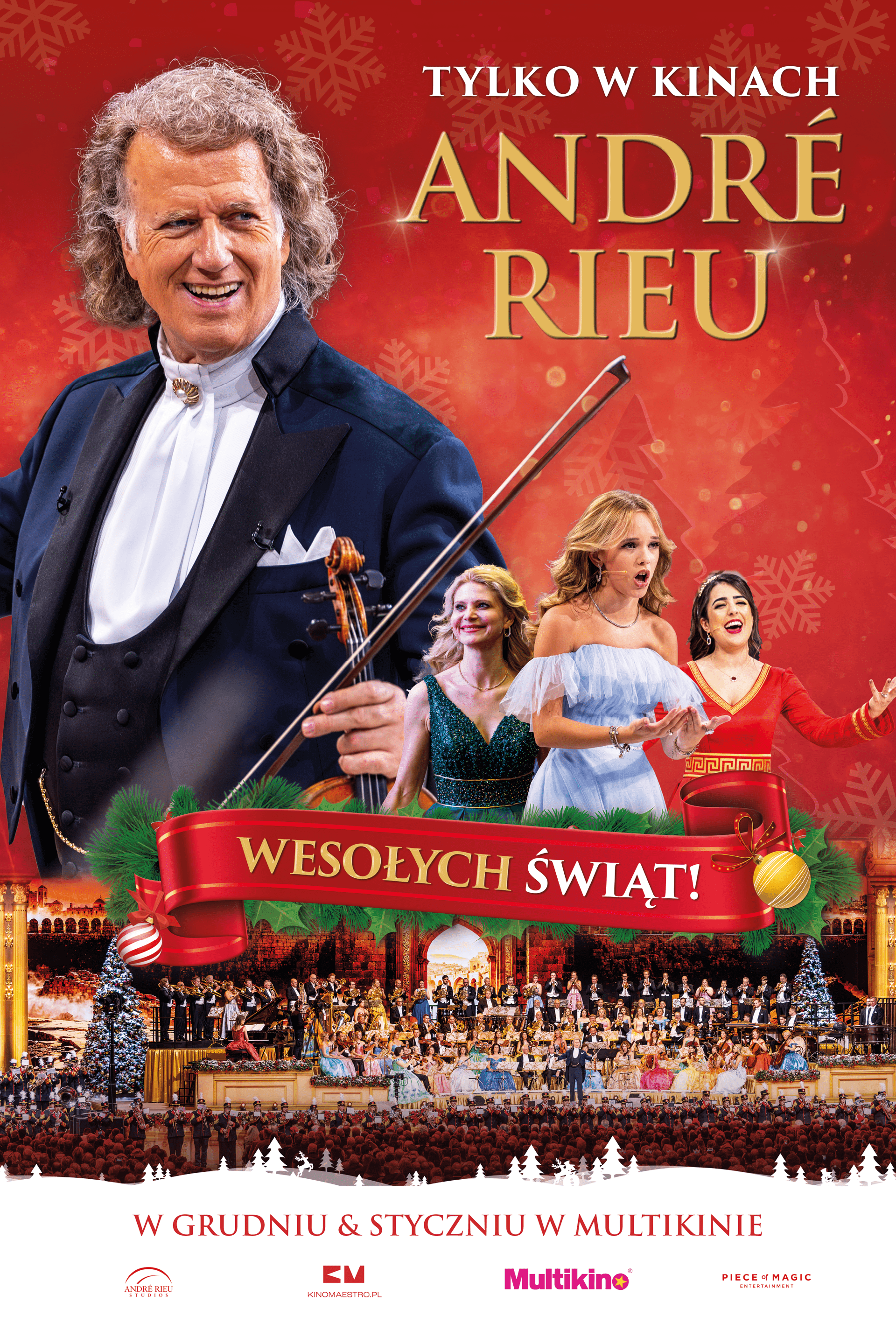 Andre Rieu. Wesołych Świąt! Najnowszy koncert bożonarodzeniowo-noworoczny