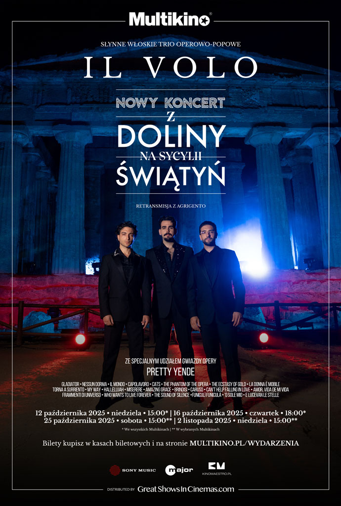 Il Volo. Najnowszy koncert z Doliny Świątyń