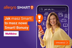 Nowość dla użytkowników Allegro Smart! – Kino 25% taniej przez dwa lata!